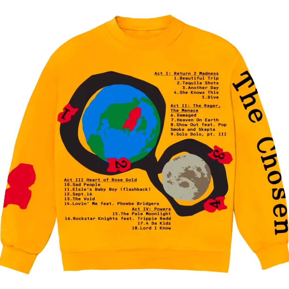 Authentic Cactus Plant Flea Market Kid Cudi Man on the Moon 3